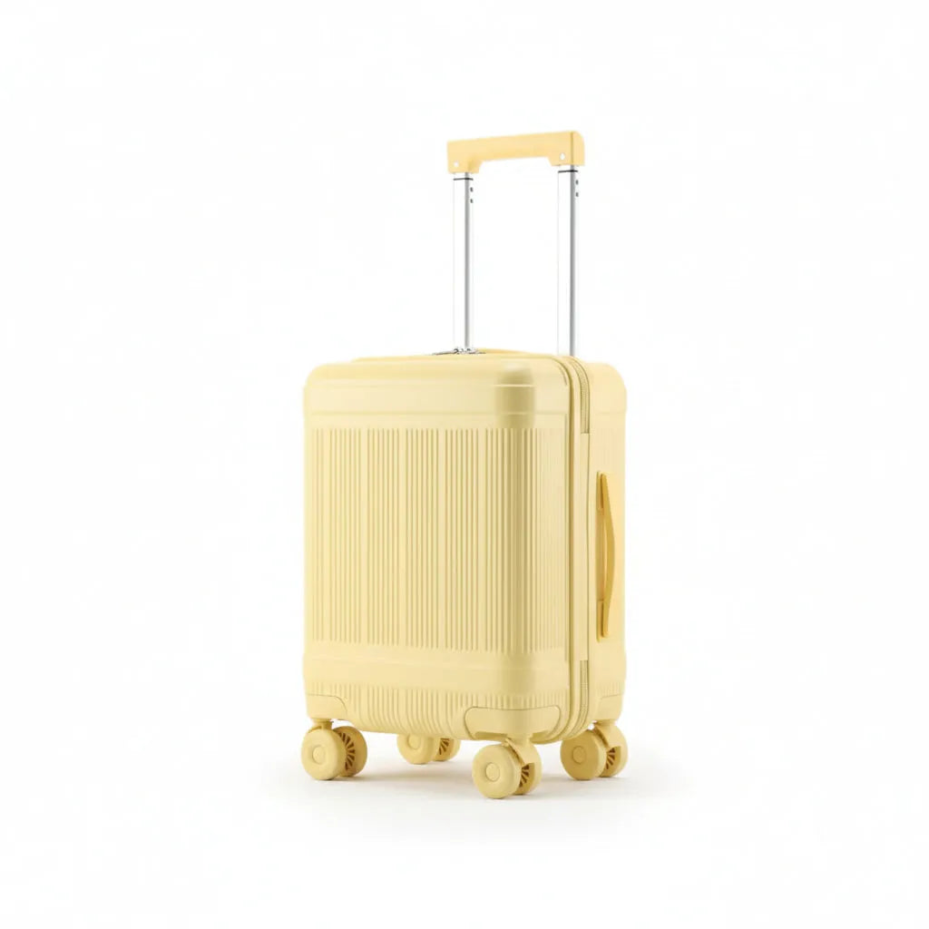 Valise enfant jaune visuel face 