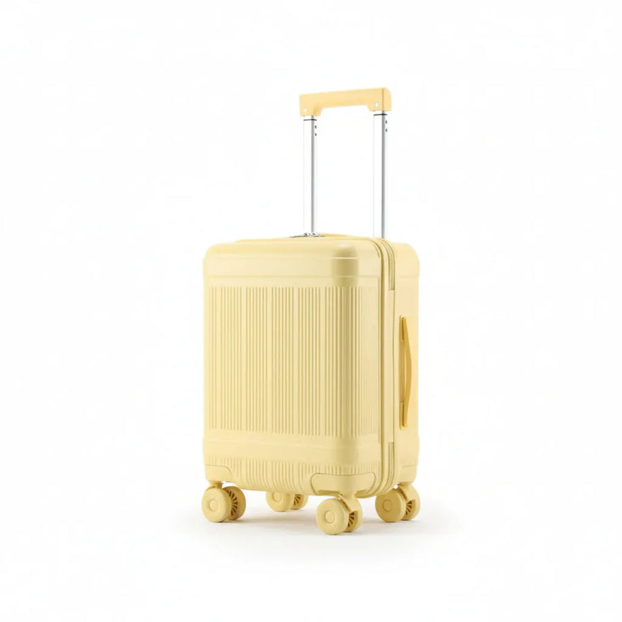 Valise enfant jaune visuel face 
