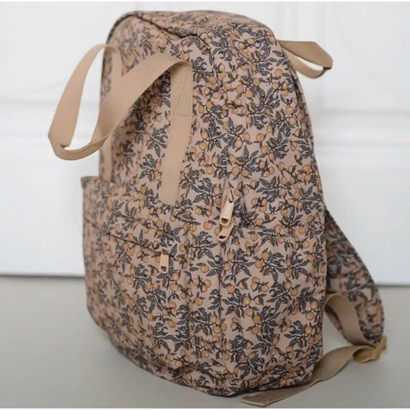 sac à dos fleur de citronnier - profil