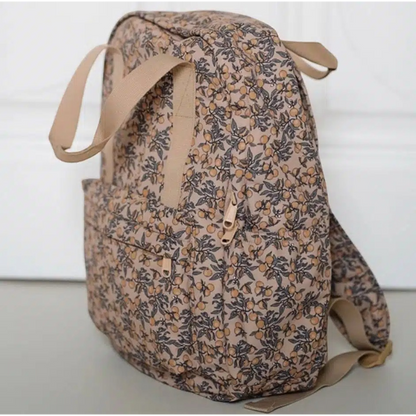 sac à dos fleur de citronnier - profil