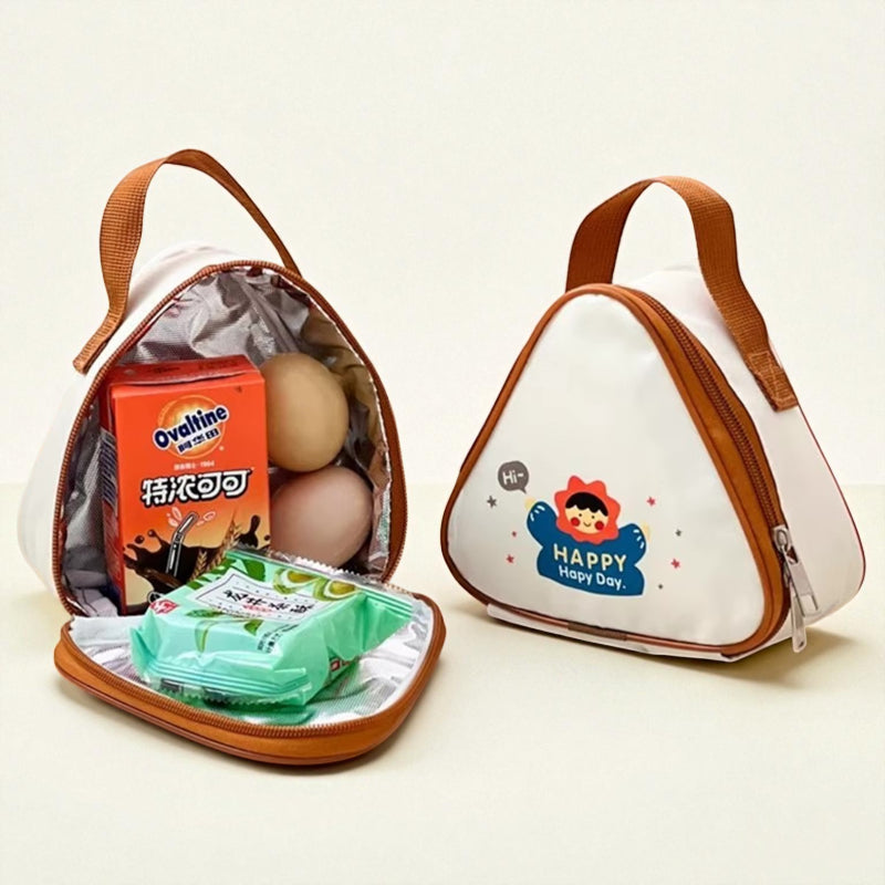 le sac a gouter enfant ouvert avec nourriture à l’intérieur