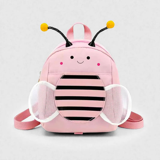 Sac fille maternelle Little Bee Rose vue de face