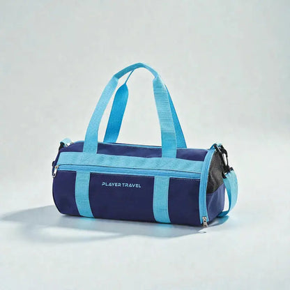 sac piscine enfant bleu Blue Splash vu de face
