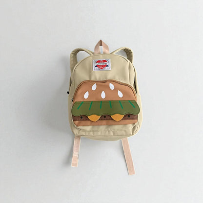 sac a dos burger beige