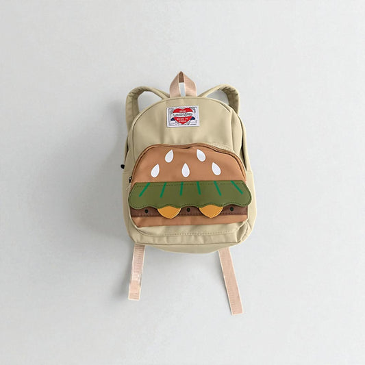 sac a dos burger beige