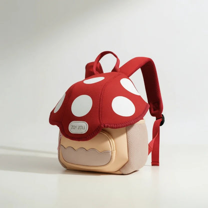Sac maternelle champignon rouge visuel coté
