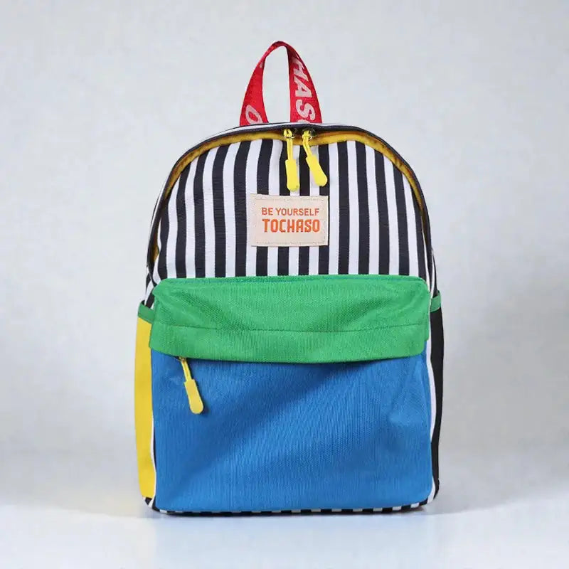 sac a dos maternelle coloré face