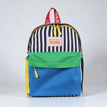 sac a dos maternelle coloré face