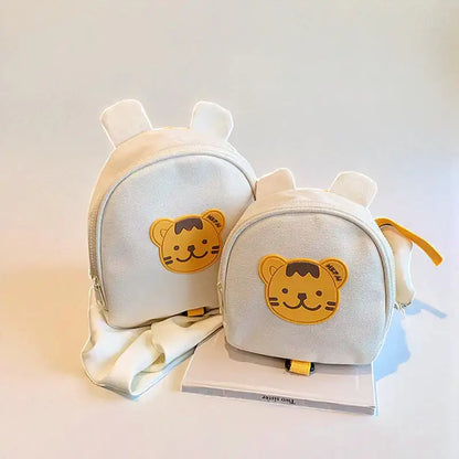 sac bebe harnais securité motif ourson petit et grand