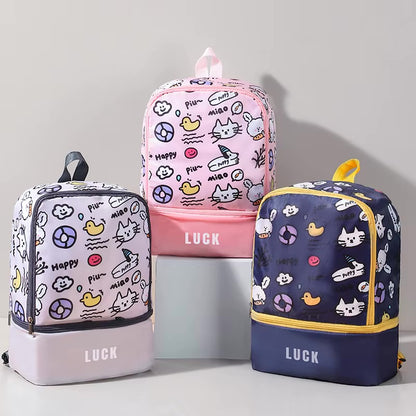 sac de piscine enfant trois couleur