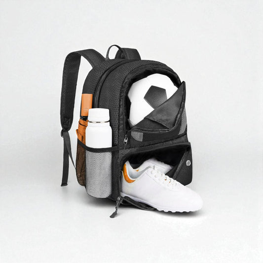 sac enfant foot compartiment noir