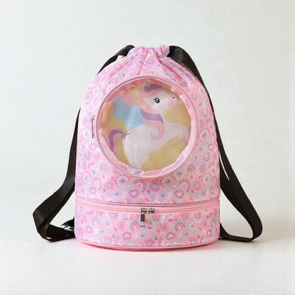 sac enfant piscine motif licorne