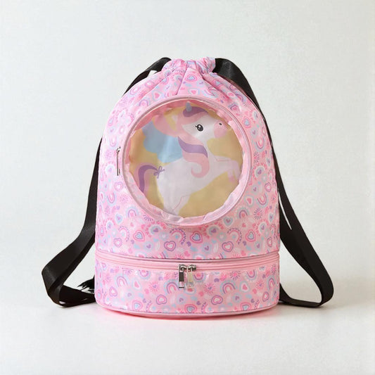 sac enfant piscine motif licorne
