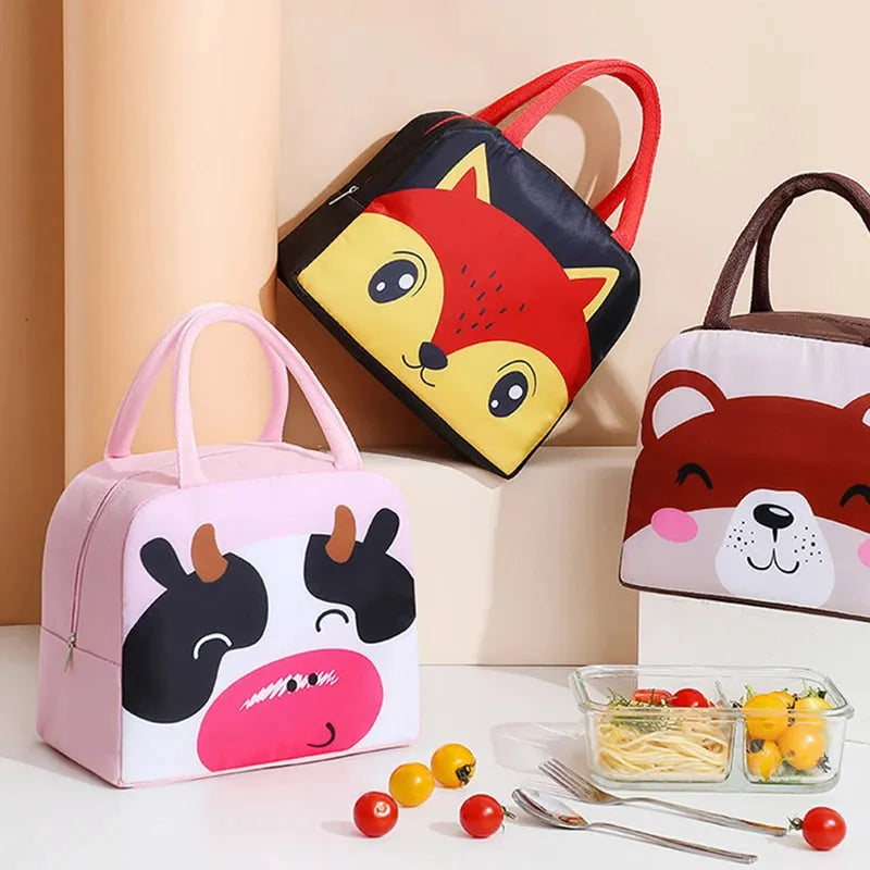 sac isotherme vache renard ourson
