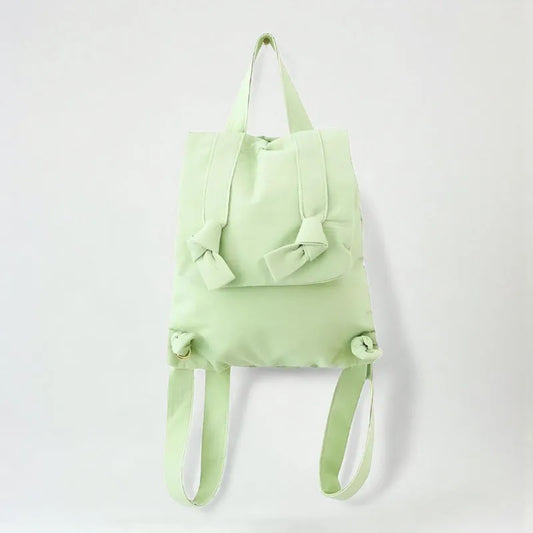 sac mousseline coton vert