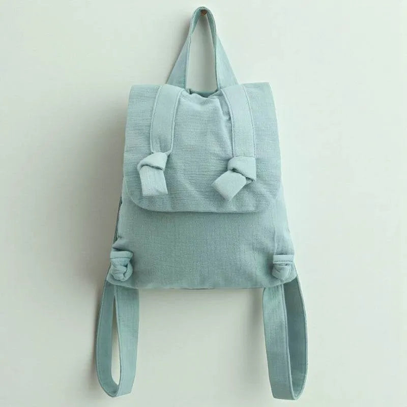 sac mousseline bleu