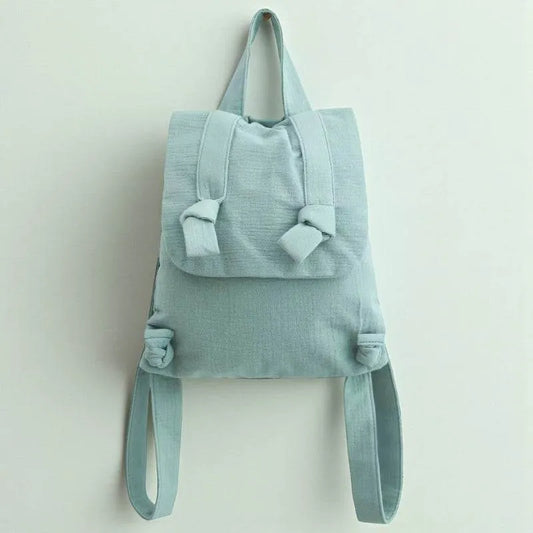 sac mousseline bleu