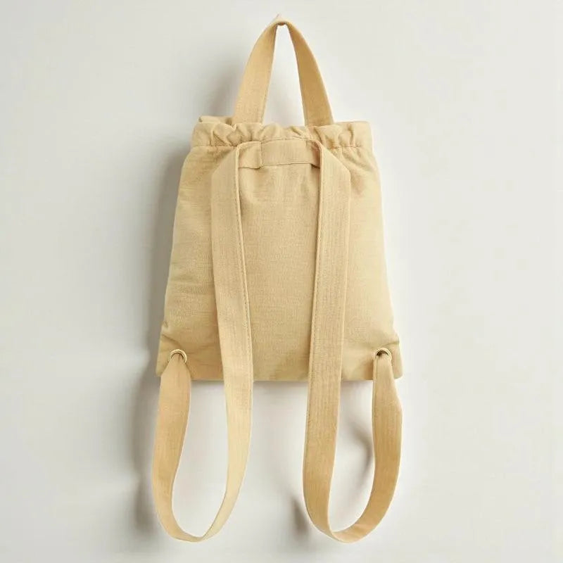 sac mousseline sable dos