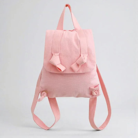 sac mousseline rose