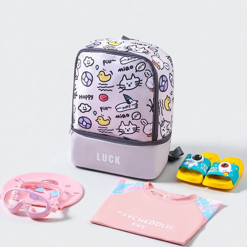 sac piscine enfant cartoon accessoire