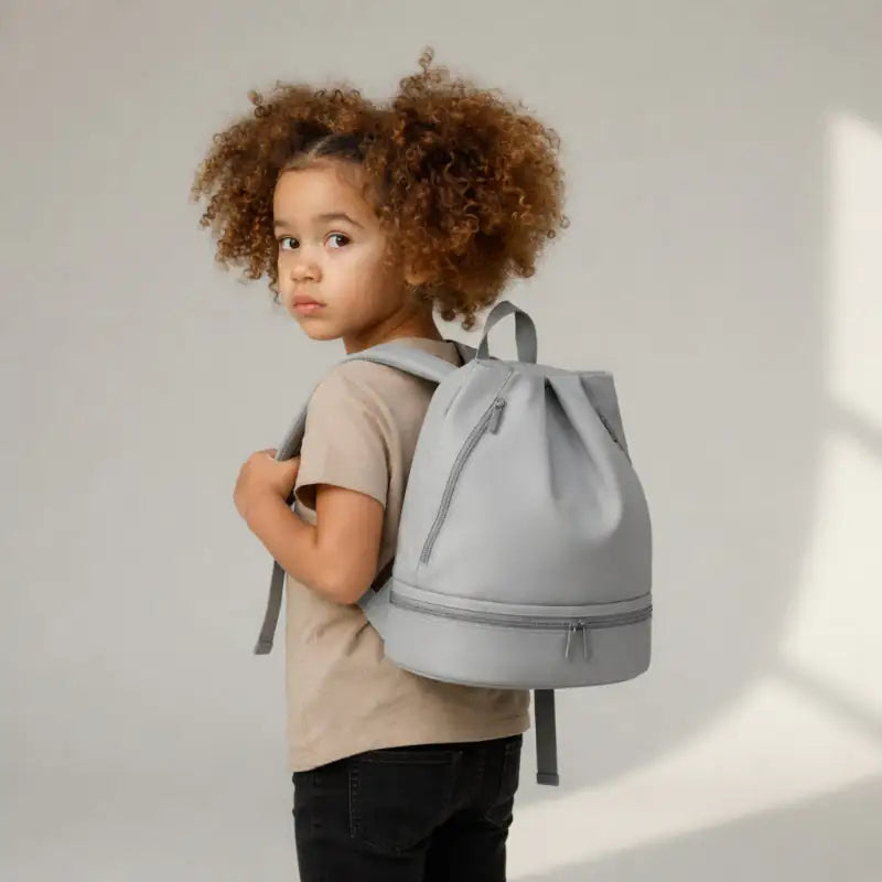sac piscine enfant elsa sur une fille