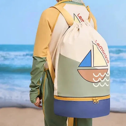 sac piscine vert