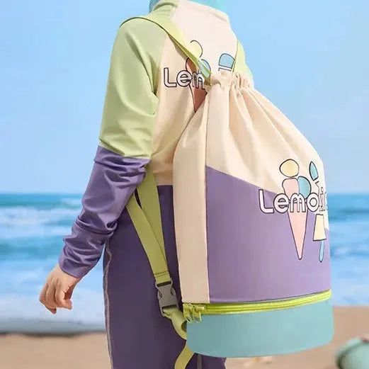 sac piscine violet