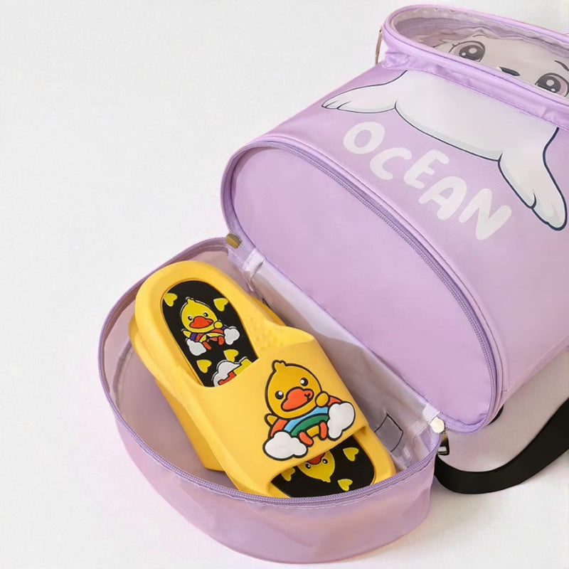 sac piscine enfant ouvert