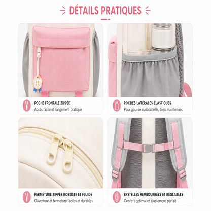 Sac de randonnée enfant visuel details 