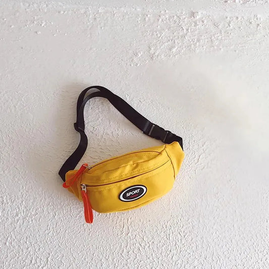 sac banane jaune uni