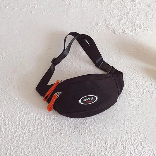 sac banane noir uni