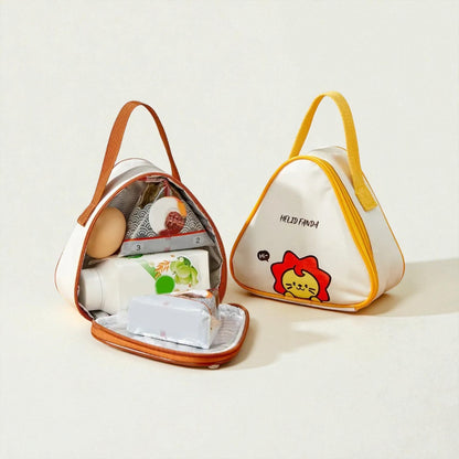 Deux sacs gouter ouverts et fermés contenant des aliments.