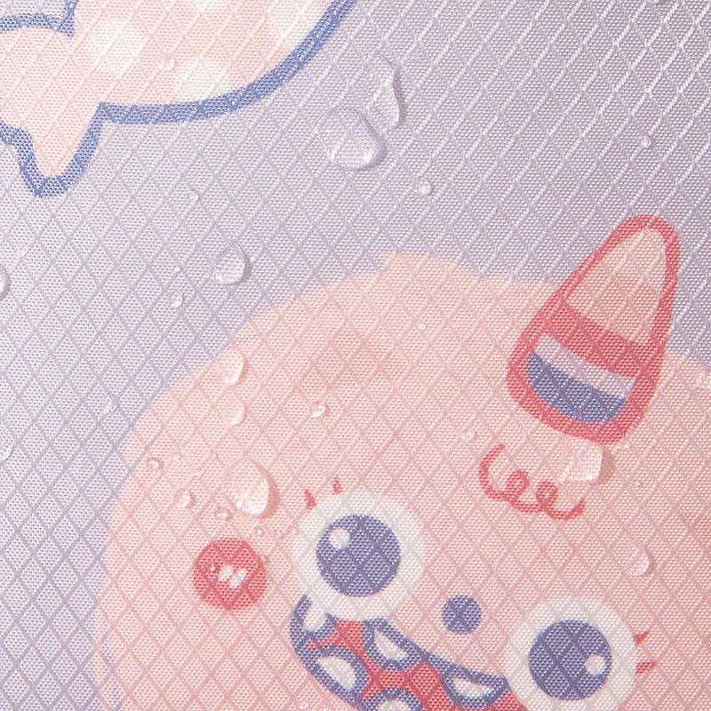 Gros plan sur le tissu imperméable du sac piscine Bubblecorn