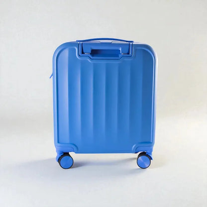 valise bleu waterproof dos