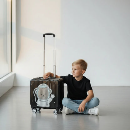 valise cabine enfant Space Bear garçon assis