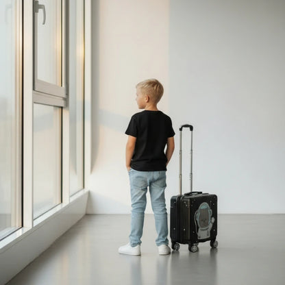 valise cabine enfant Space Bear garçon de dos