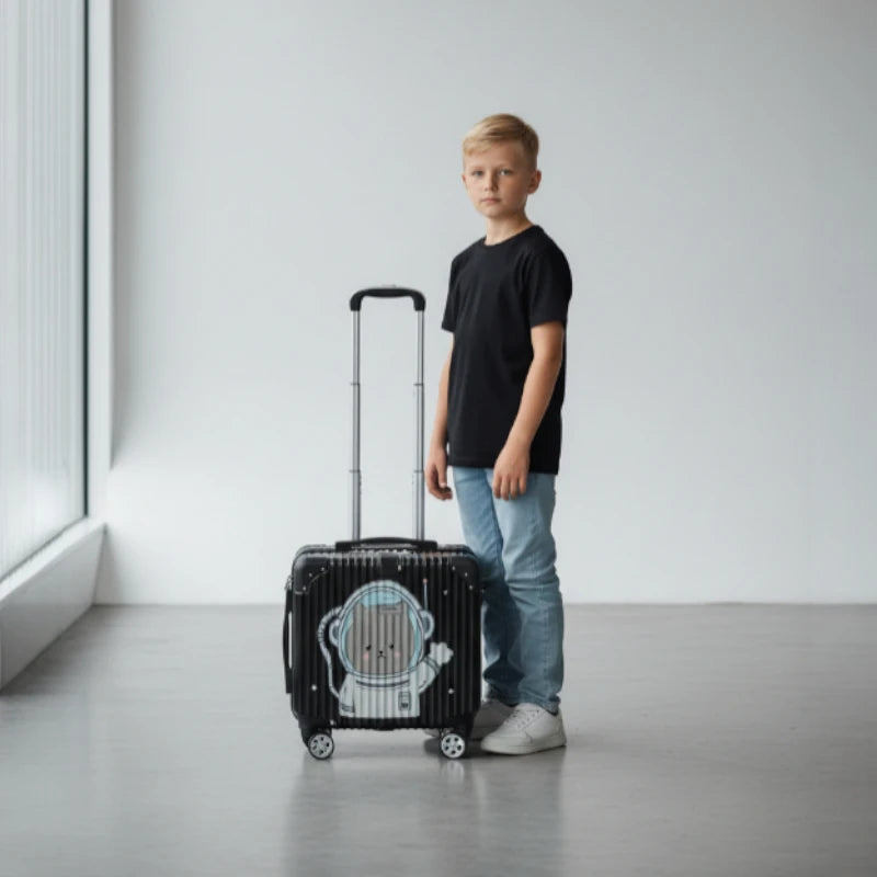 valise cabine enfant Space Bear garçon de face