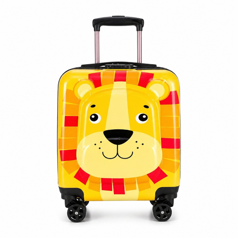 valise cabine enfant motif tigre visuel face