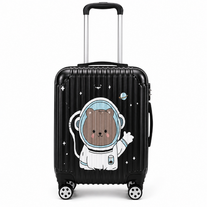 valise cabine enfant Space Bear visuel de face
