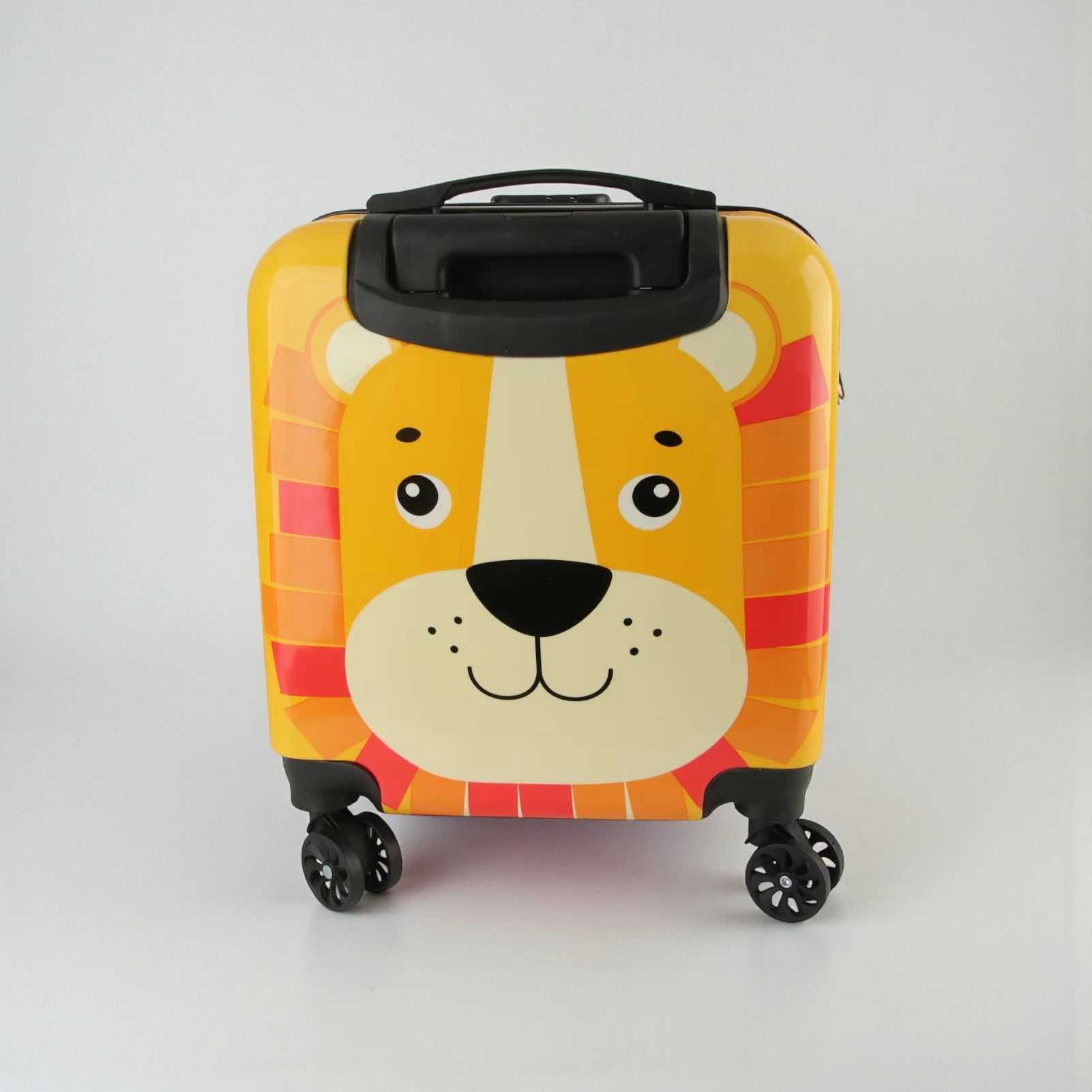 valise cabine enfant tigre de dos