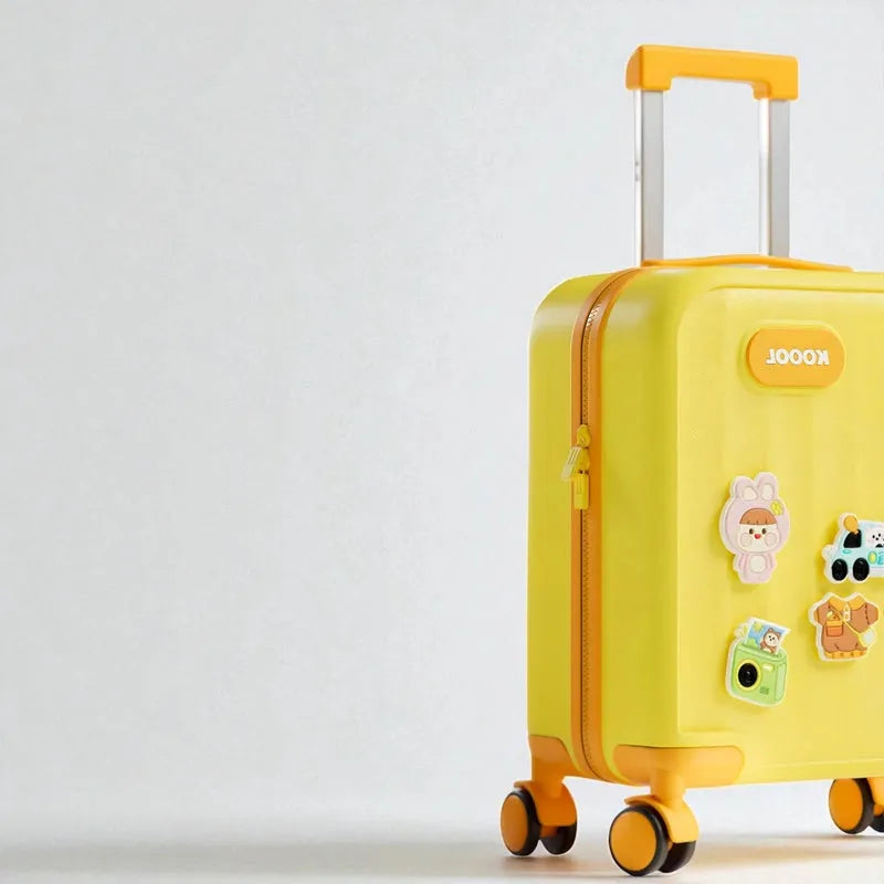 valise jaune waterproof poster