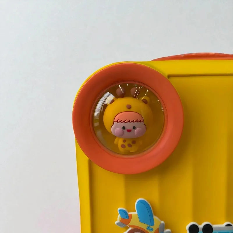 valise jaune waterproof zoom