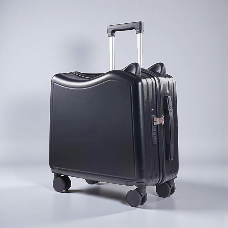 valise noir visuel face 