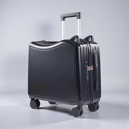 valise noir visuel face 